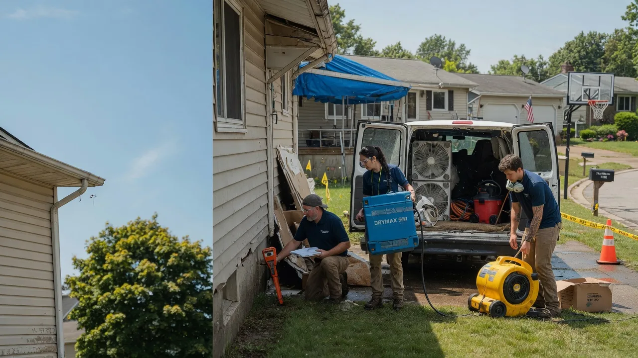 Ceiling Leak Cleanup in Omaha, NE near me